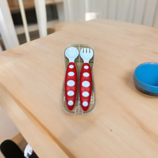 Dotted Spoons & Fork