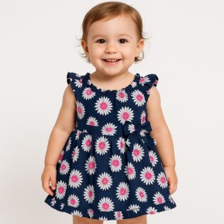 Girls Cotton Frock