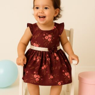 Girls Cotton Frock