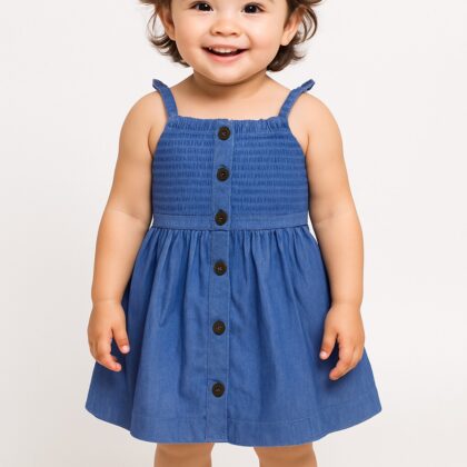 Girls Cotton Frock