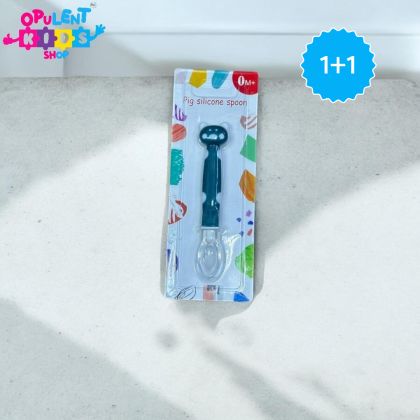 Baby Silicone Feeding Spoon