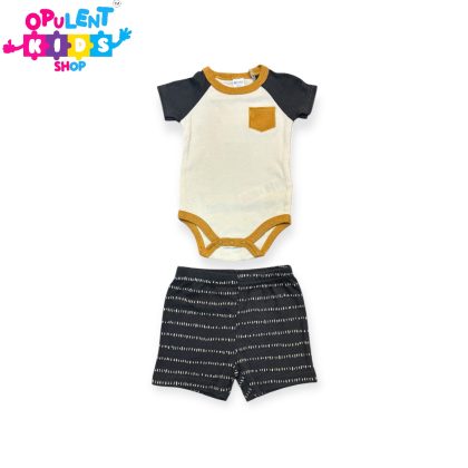 Baby Bodysuit & Shorts Set