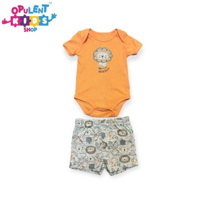 Baby Bodysuit & Shorts Set