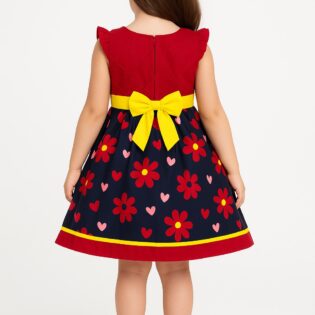kids Floral Frock - Image 2